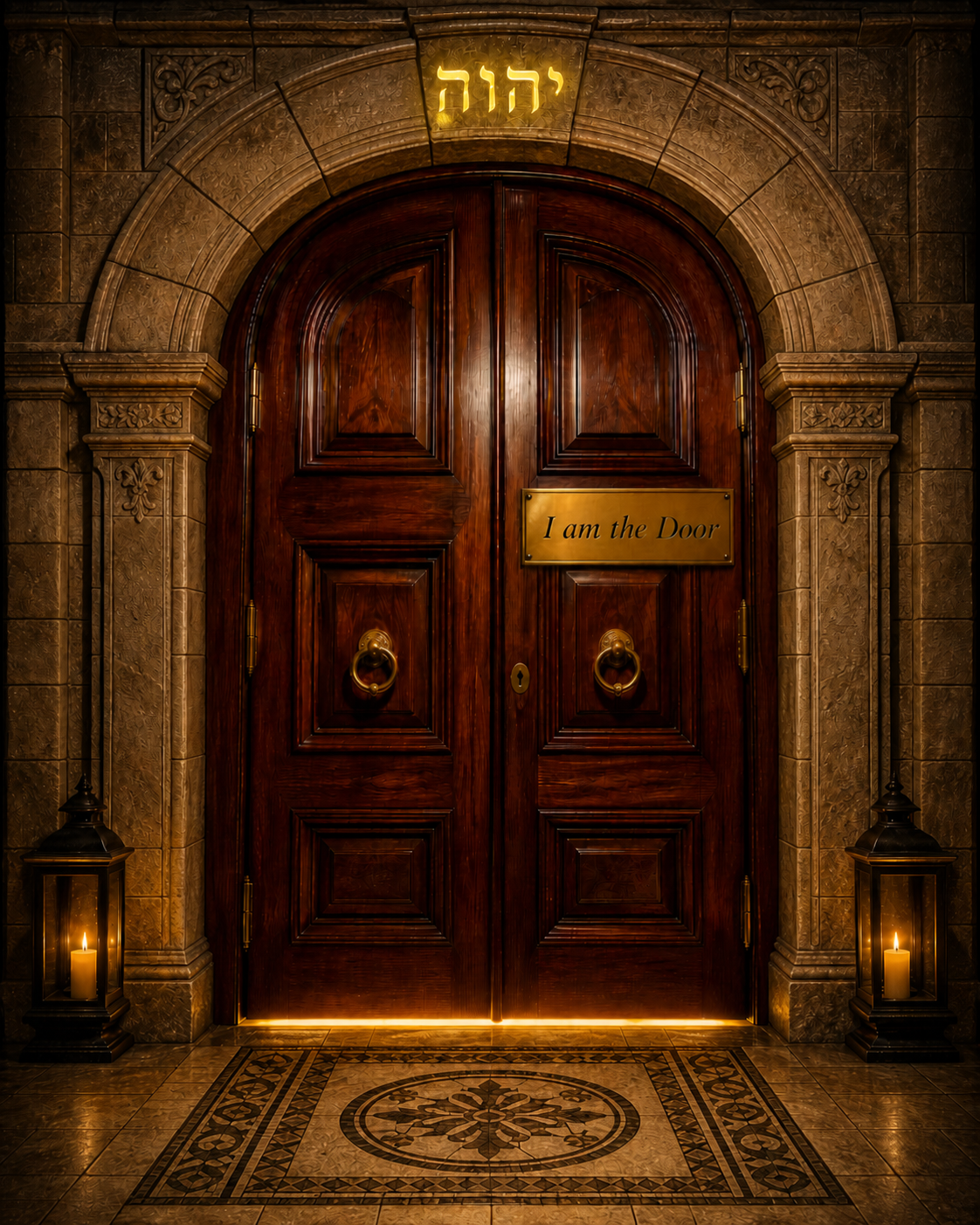 The Member's Door, closed