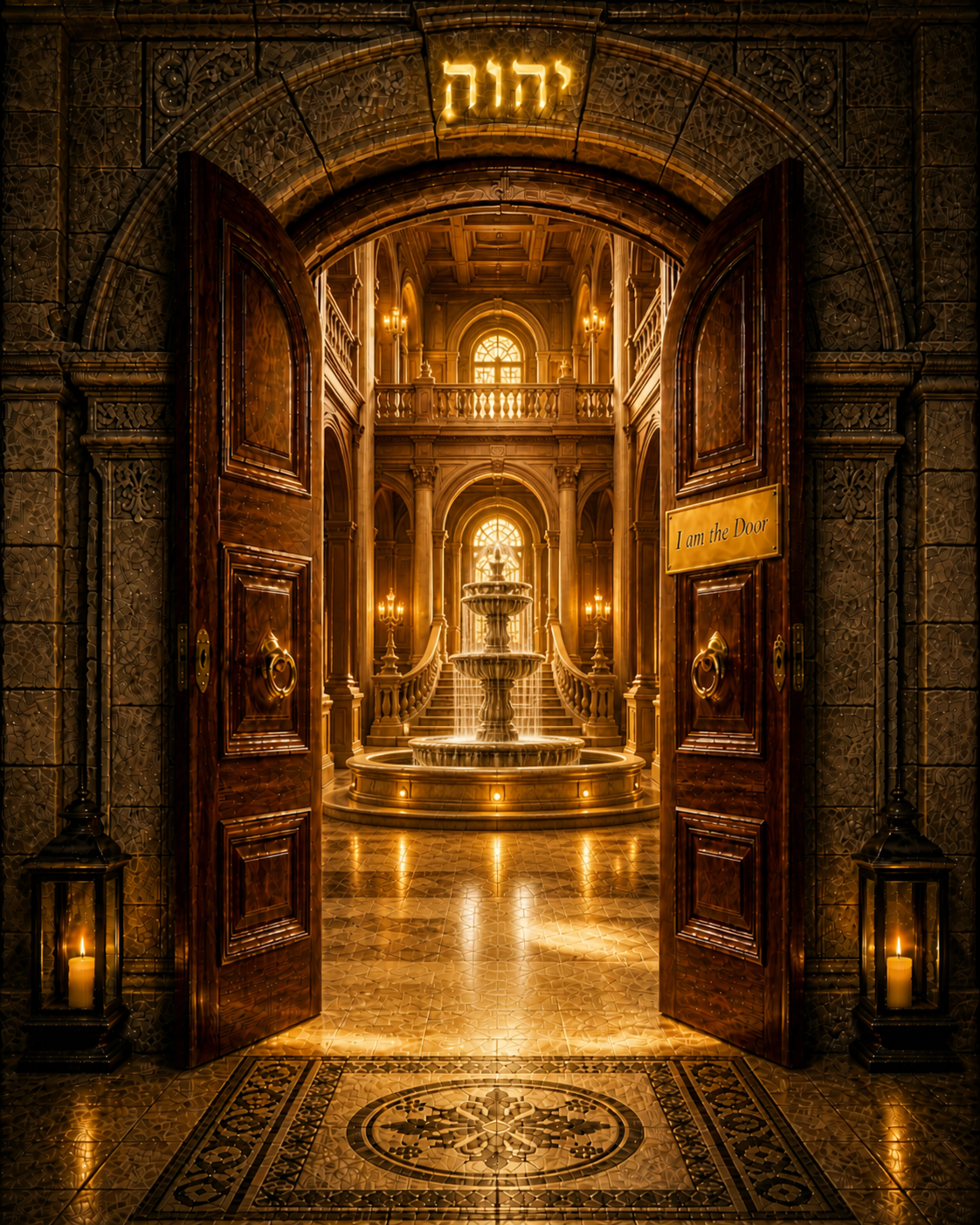 The Member's Door, opened