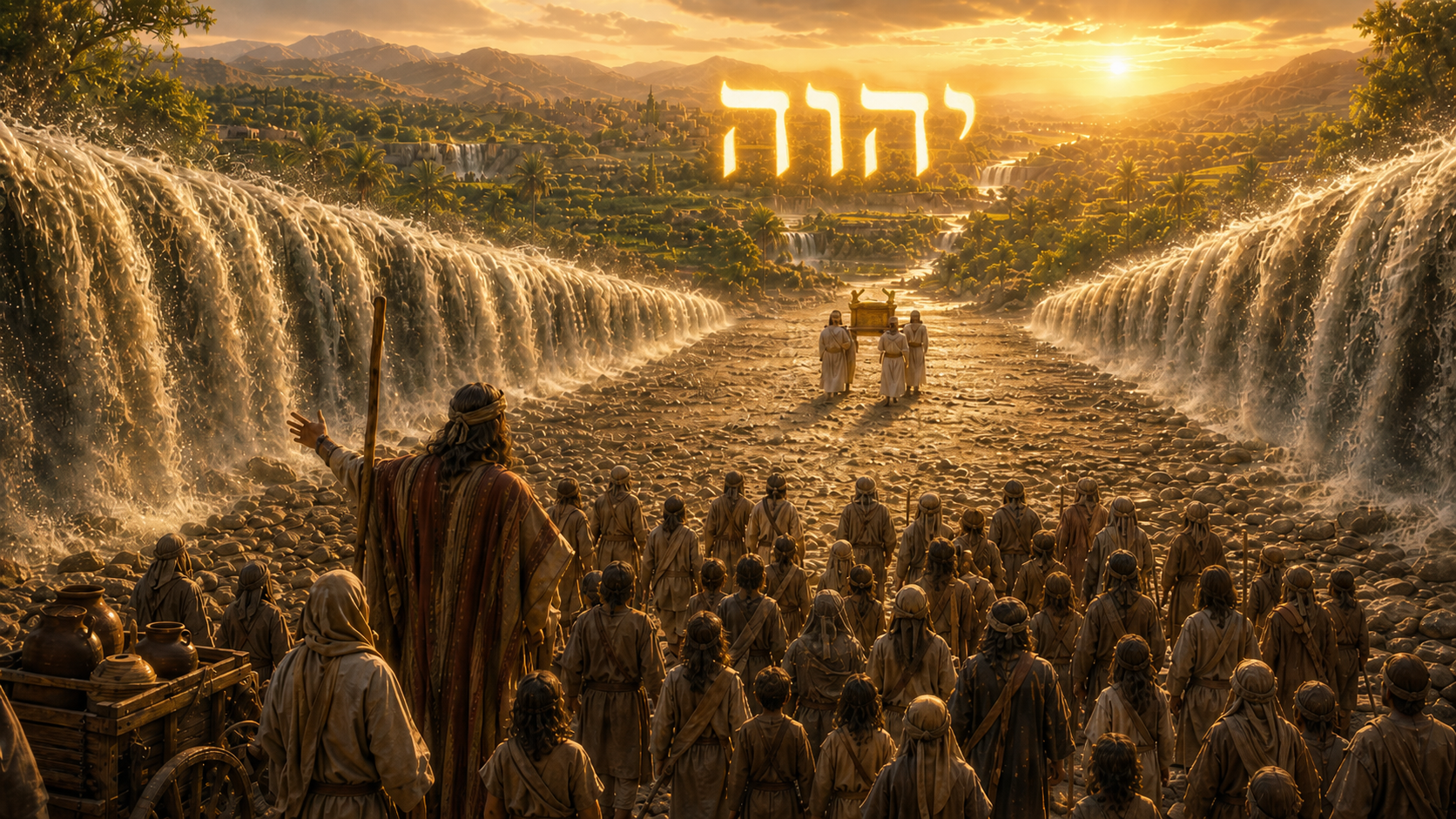 Crossing the Jordan into the Promised Land